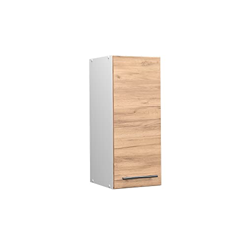 Vicco Hängeschrank Fame-Line, Goldkraft Eiche/Weiß, 30 cm von Vicco