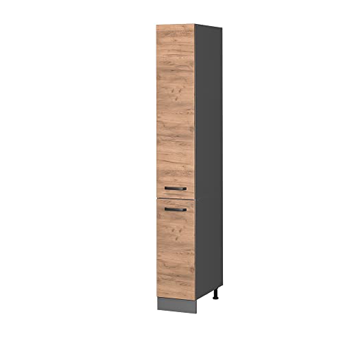 Vicco Apothekerschrank R-Line, Medizinschrank für die Küche, Goldkraft Eiche/Anthrazit, 30 cm Vicco Apothekerschrank R-Line, Medizinschrank für die Küche, Goldkraft Eiche/Anthrazit, 30 cm von Vicco