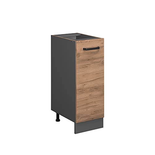 Vicco Apothekerschrank R-Line, Goldkraft Eiche/Anthrazit, 30 cm ohne Arbeitsplatte Vicco Apothekerschrank R-Line, Goldkraft Eiche/Anthrazit, 30 cm ohne Arbeitsplatte von Vicco