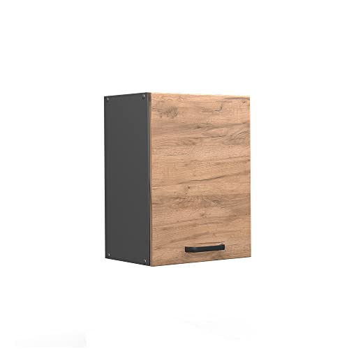 Vicco Hängeschrank R-Line, Goldkraft Eiche/Anthrazit, 45 cm von Vicco