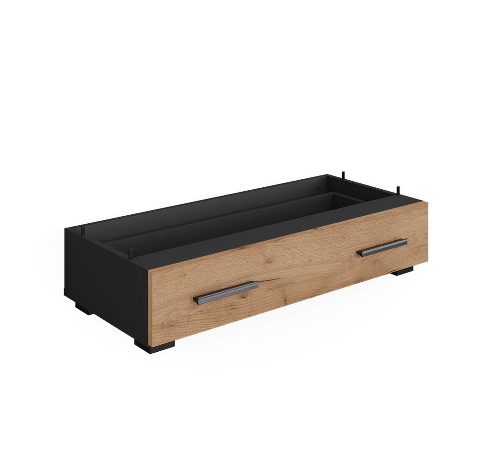Vicco Aktenschrank Ingo, Anthrazit/Goldkraft Eiche, 80 x 17.4 cm mit Schublade Vicco Aktenschrank Ingo, Anthrazit/Goldkraft Eiche, 80 x 17.4 cm mit Schublade von Vicco