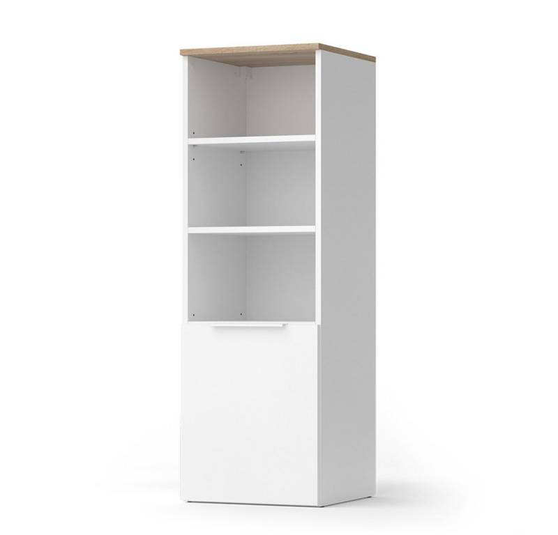 Vicco Aktenschrank Wido, Weiß/Sonoma, 40.2 x 120 cm mit einer Tür Vicco Aktenschrank Wido, Weiß/Sonoma, 40.2 x 120 cm mit einer Tür von Vicco