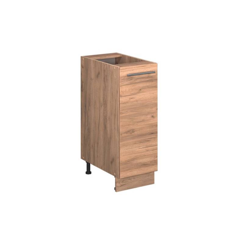 Vicco Apothekerschrank Fame-Line, Goldkraft Eiche/Goldkraft Eiche, 30 cm ohne Arbeitsplatte von Vicco
