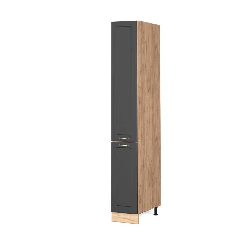 Vicco Apothekerschrank Fame-Line Anthrazit-Gold/Goldkraft Eiche 30 cm von Vicco