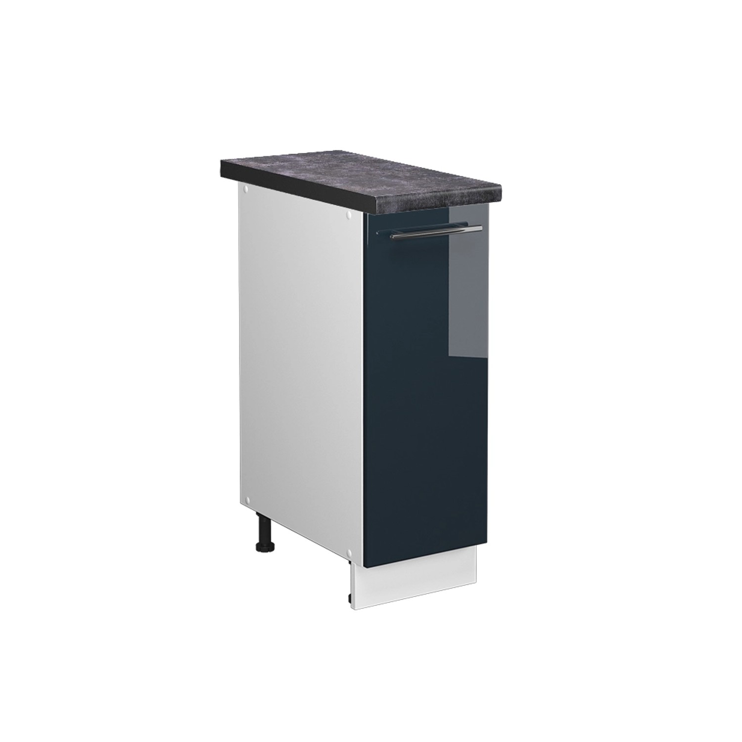 Vicco Apothekerschrank Fame-Line Dunkelblau Hochglanz/Weiß 30 cm AP Anthrazit Vicco Apothekerschrank Fame-Line Dunkelblau Hochglanz/Weiß 30 cm AP Anthrazit von Vicco