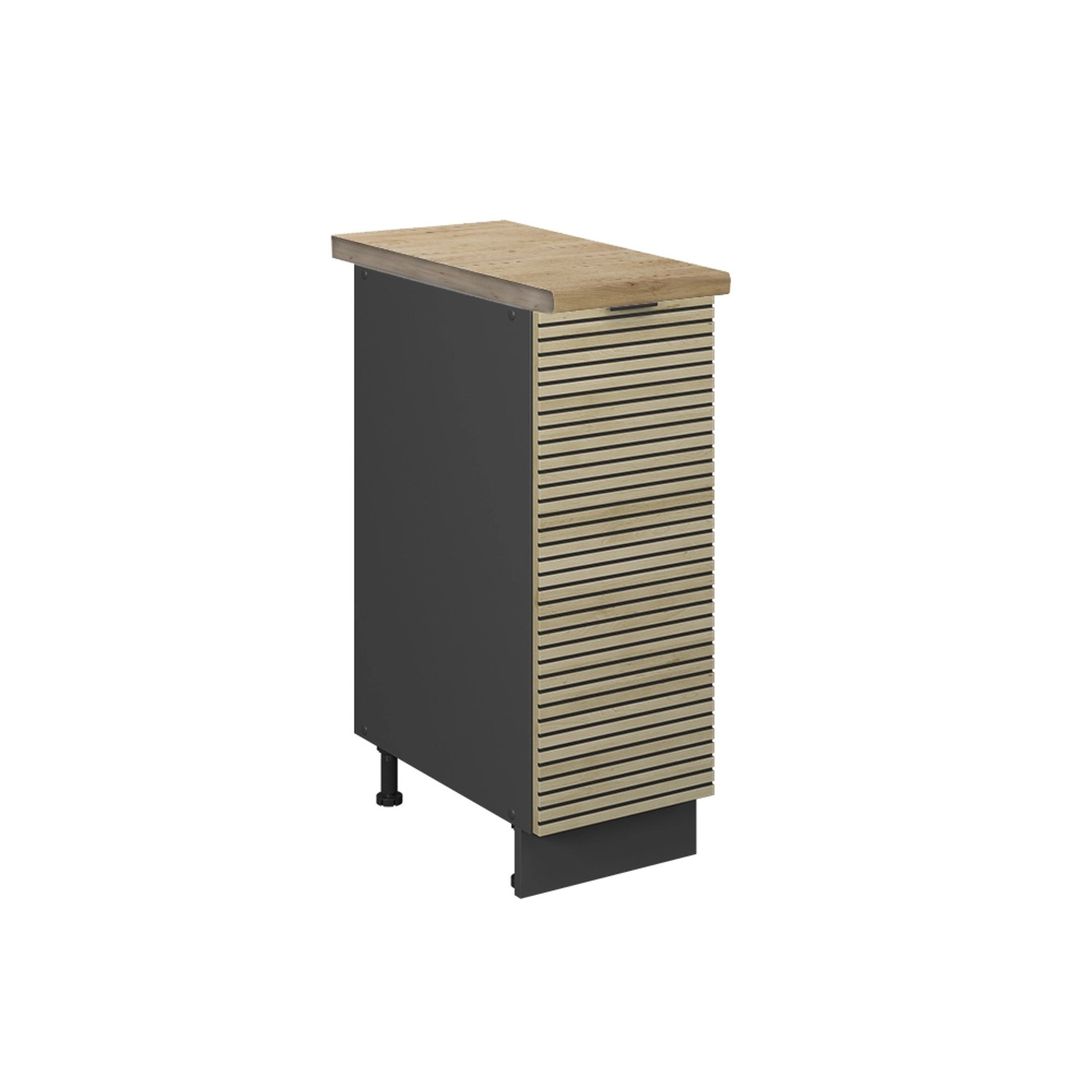 Vicco Apothekerschrank Fame-Line Eiche Paneel 30 cm AP Eiche mit Anthrazit Korpus Vicco Apothekerschrank Fame-Line Eiche Paneel 30 cm AP Eiche mit Anthrazit Korpus von Vicco
