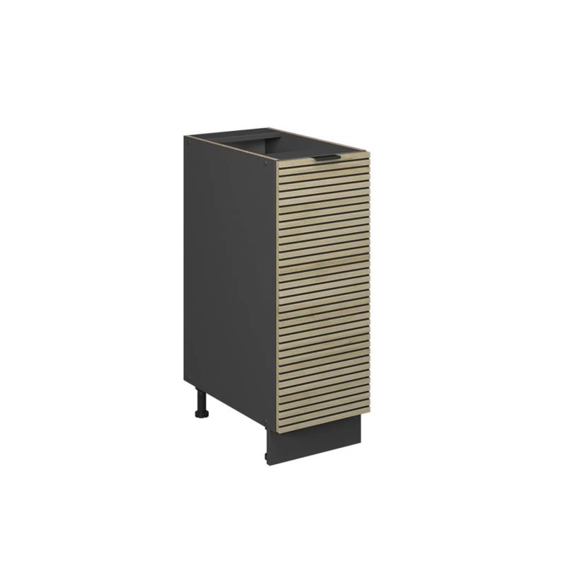 Vicco Apothekerschrank Fame-Line Eiche Paneel 30 cm ohne Arbeitsplatte von Vicco