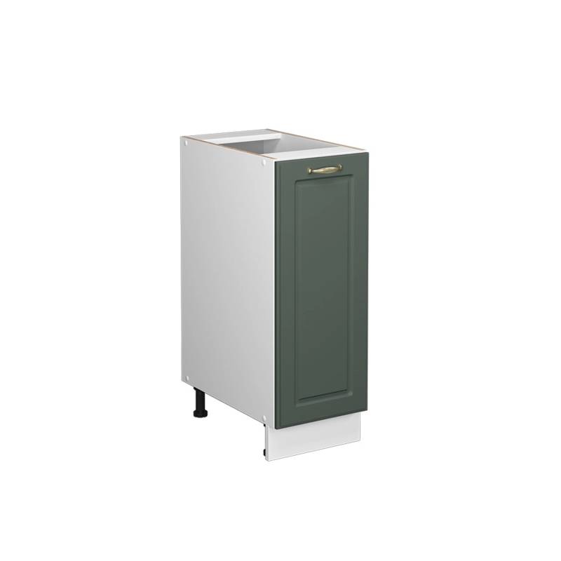 Vicco Apothekerschrank Fame-Line Grün-Gold Landhaus/Weiß 30 cm ohne Arbeitsplatte von Vicco