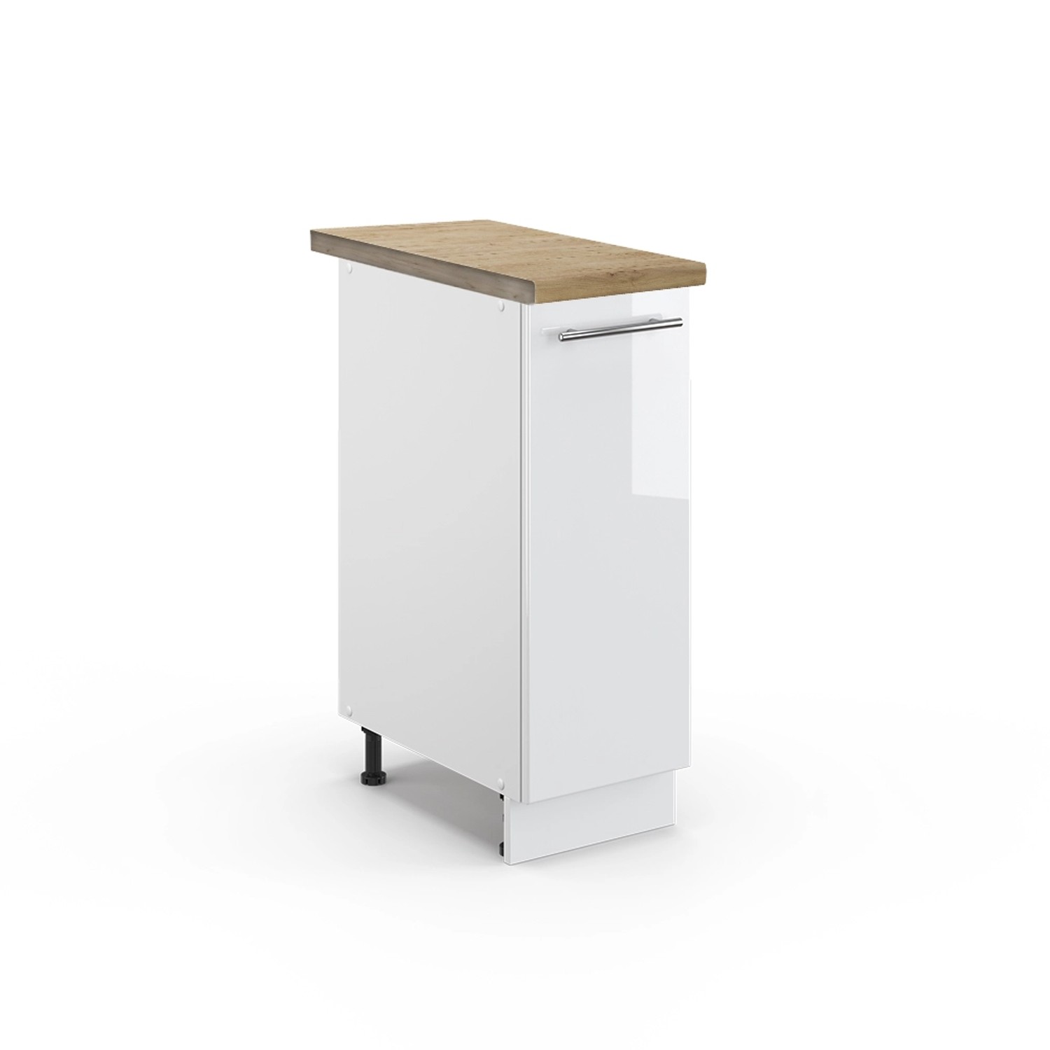 Vicco Apothekerschrank Fame-Line Medizinschrank für die Küche Weiß Hochglanz/Weiß 30 cm AP Eiche Vicco Apothekerschrank Fame-Line Medizinschrank für die Küche Weiß Hochglanz/Weiß 30 cm AP Eiche von Vicco