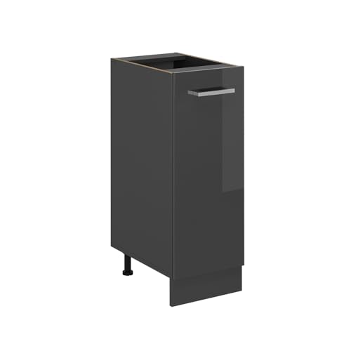 Vicco Apothekerschrank R-Line, Anthrazit Hochglanz, 30 cm ohne Arbeitsplatte Vicco Apothekerschrank R-Line, Anthrazit Hochglanz, 30 cm ohne Arbeitsplatte von Vicco