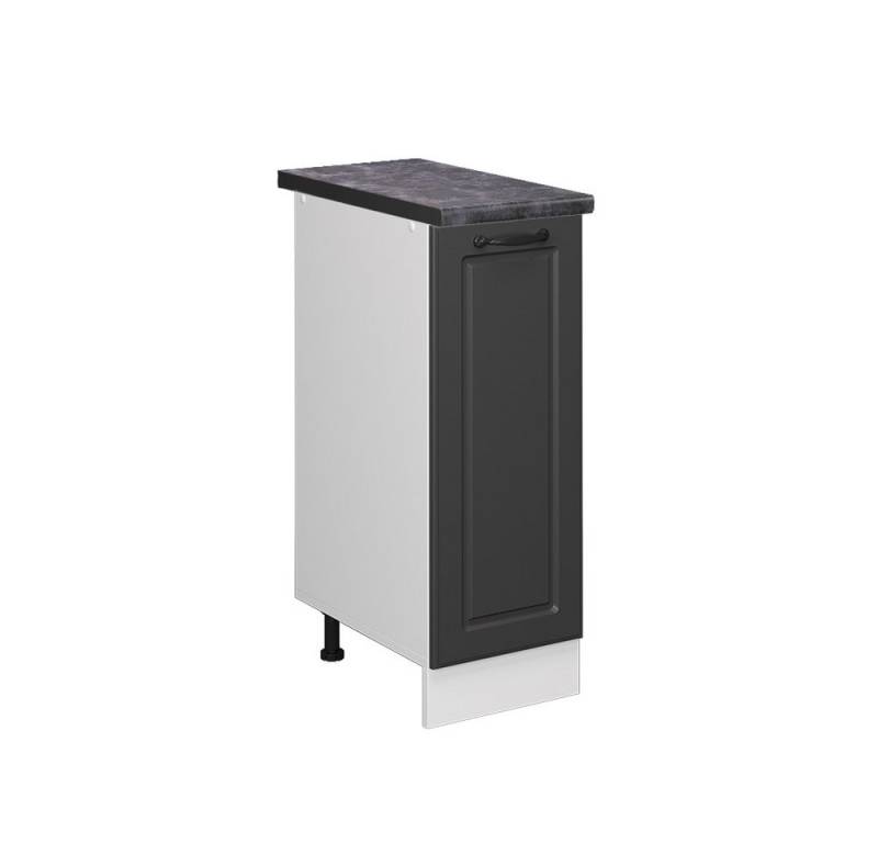 Vicco Apothekerschrank R-Line, Anthrazit Landhaus/Weiß, 30 cm, AP Anthrazit Vicco Apothekerschrank R-Line, Anthrazit Landhaus/Weiß, 30 cm, AP Anthrazit von Vicco