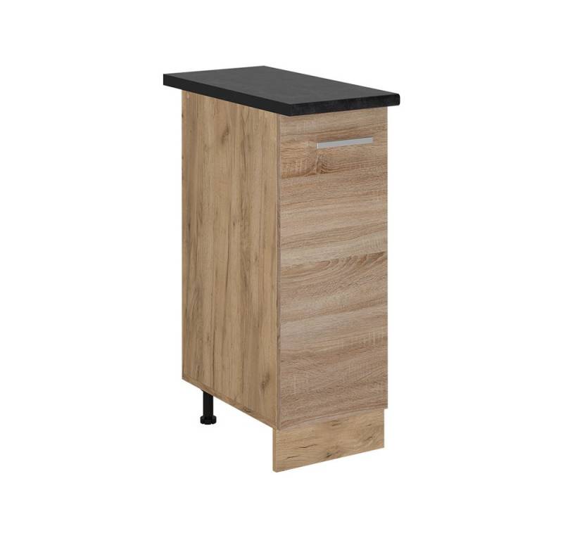 Vicco Apothekerschrank R-Line, Sonoma/Goldkraft Eiche, 30 cm, AP Anthrazit Vicco Apothekerschrank R-Line, Sonoma/Goldkraft Eiche, 30 cm, AP Anthrazit von Vicco