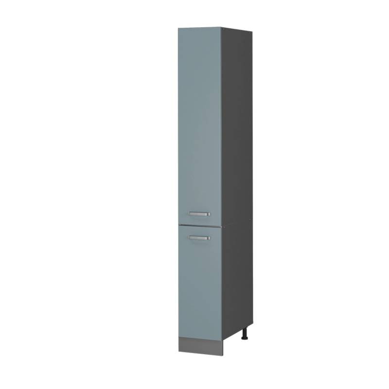 Vicco Apothekerschrank R-Line Medizinschrank für die Küche Blau-Grau/Anthrazit 30 cm von Vicco
