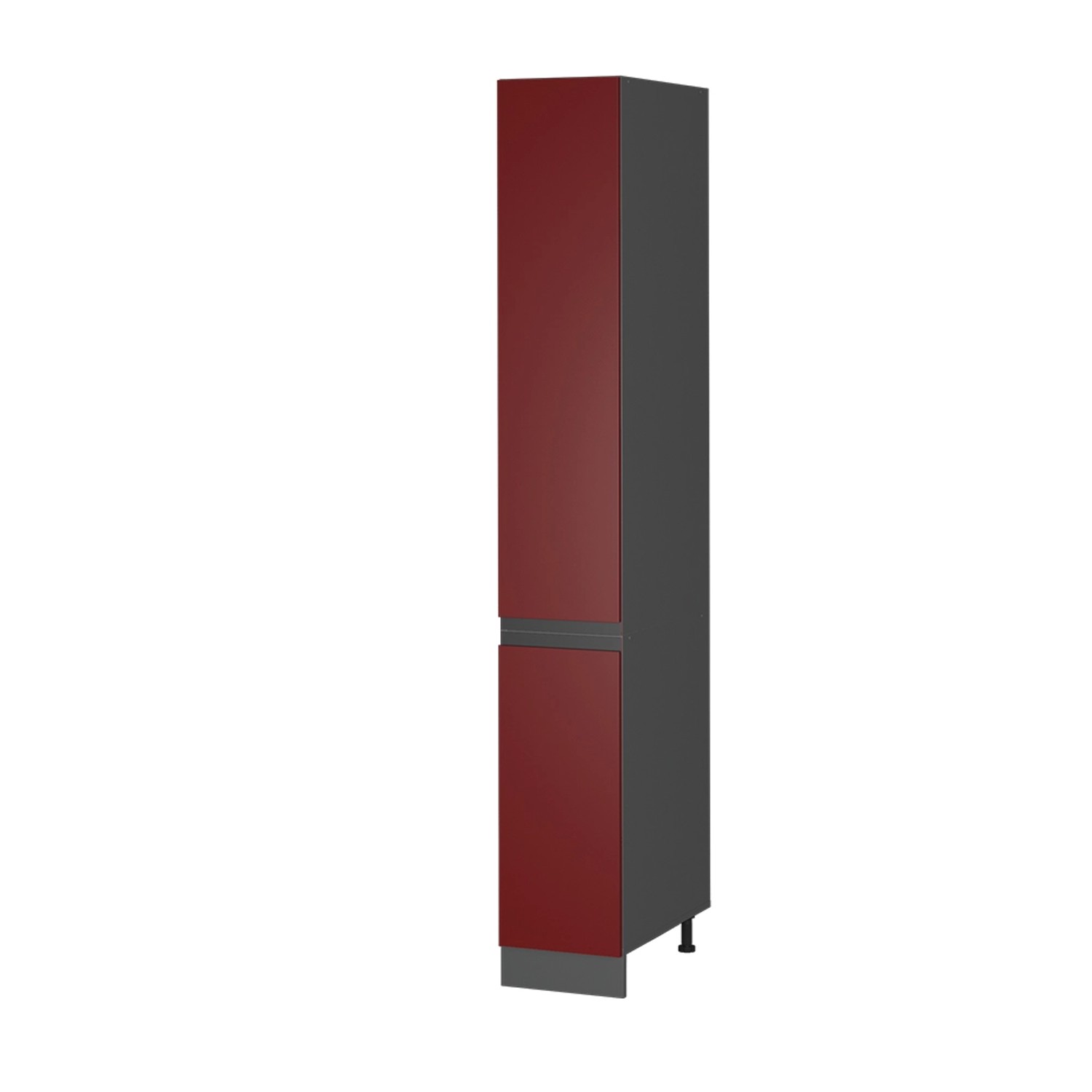 Vicco Apothekerschrank R-Line Medizinschrank für die Küche Rot/Anthrazit 30 cm J-Shape von Vicco