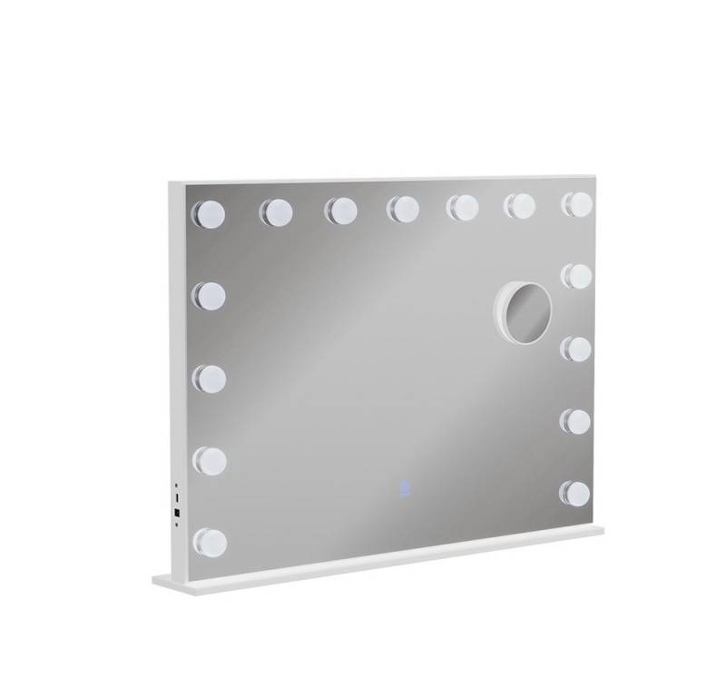 Vicco Badezimmerspiegelschrank Greta, Weiß, 58 x 47 cm mit LED-Beleuchtung Vicco Badezimmerspiegelschrank Greta, Weiß, 58 x 47 cm mit LED-Beleuchtung von Vicco