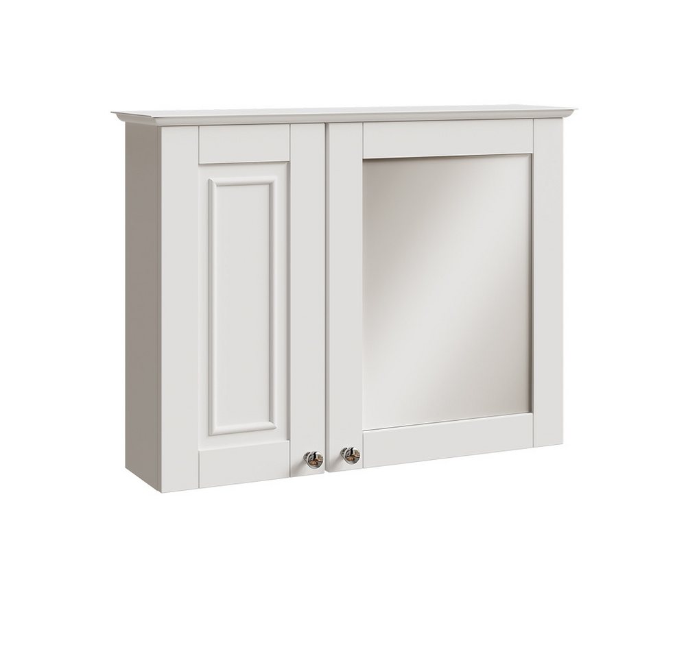 Vicco Badezimmerspiegelschrank Vanity, Weiß, 68 x 51 cm von Vicco