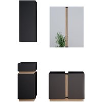 Vicco - Badmöbel-Set Gloria, Anthrazit, 4 Teile Vicco - Badmöbel-Set Gloria, Anthrazit, 4 Teile von Vicco