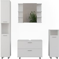 Vicco - Badmöbel-Set Ilias, Weiß, 4 Teile Vicco - Badmöbel-Set Ilias, Weiß, 4 Teile von Vicco