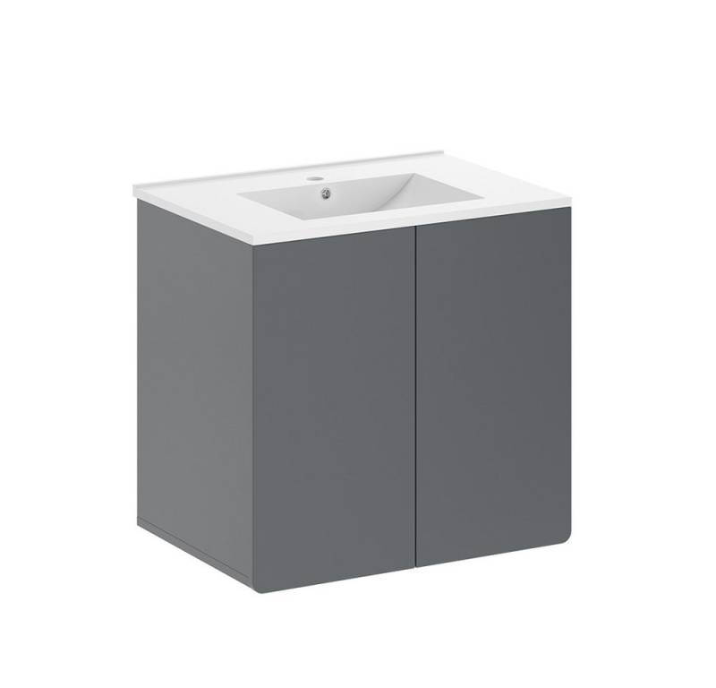 Vicco Badmöbel-Set Izan, Grau, (2-St., 2er Set) von Vicco