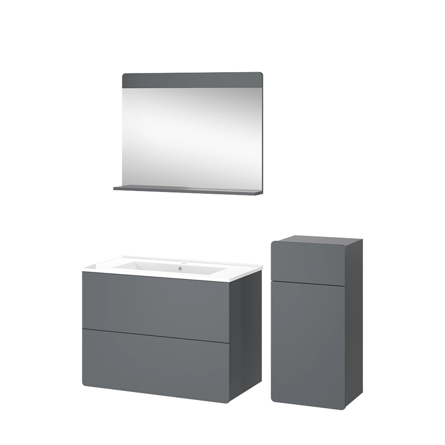 Vicco Badmöbel-Set Izan 4 Teile mit Midischrank Vicco Badmöbel-Set Izan 4 Teile mit Midischrank von Vicco