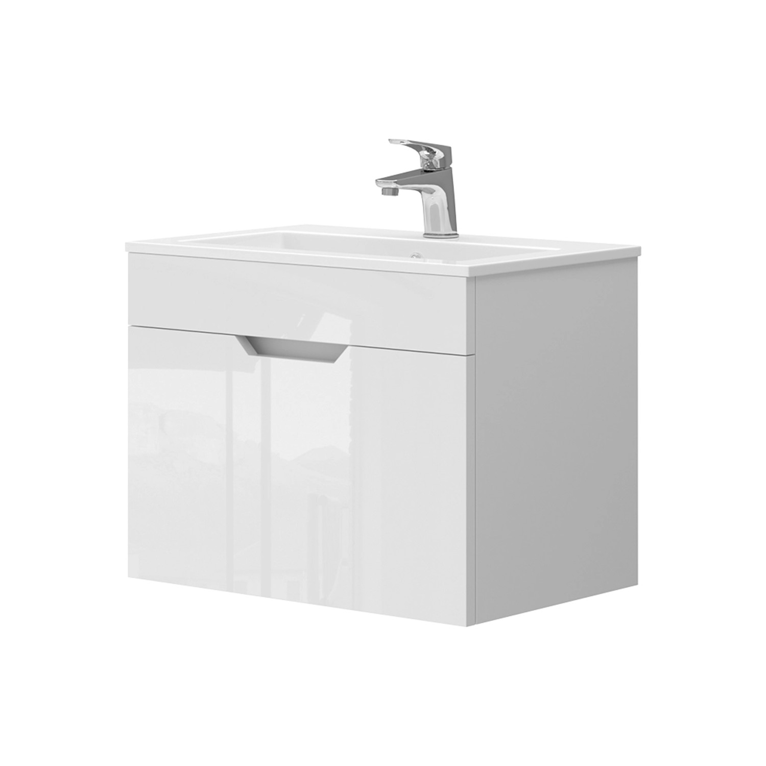 Vicco Badmöbel-Set Stefanie Weiß Hochglanz 2 Teile Unterschrank 60 cm Vicco Badmöbel-Set Stefanie Weiß Hochglanz 2 Teile Unterschrank 60 cm von Vicco