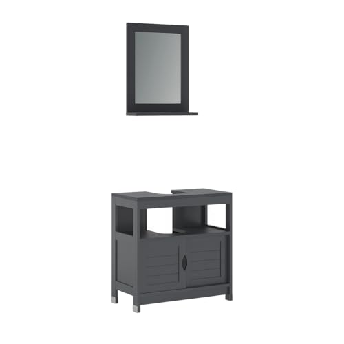 Vicco Badmöbel-Set Vilda, Grau, 2 Teile Vicco Badmöbel-Set Vilda, Grau, 2 Teile von Vicco