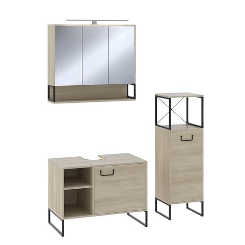 Vicco Badmöbel-Set Vionna, Eiche, 3 Teile Vicco Badmöbel-Set Vionna, Eiche, 3 Teile von Vicco