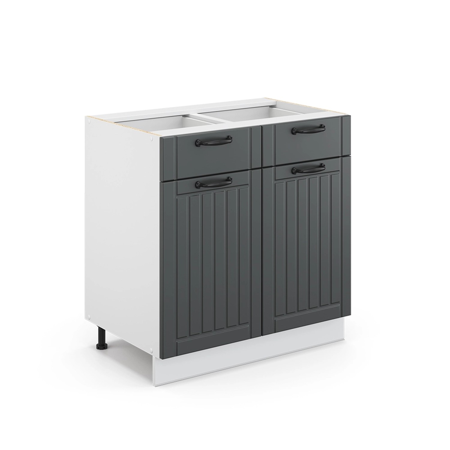Vicco Badschrank Fame-Line Anthrazit/Weiß 80 x 82 cm ohne Arbeitsplatte Vicco Badschrank Fame-Line Anthrazit/Weiß 80 x 82 cm ohne Arbeitsplatte von Vicco