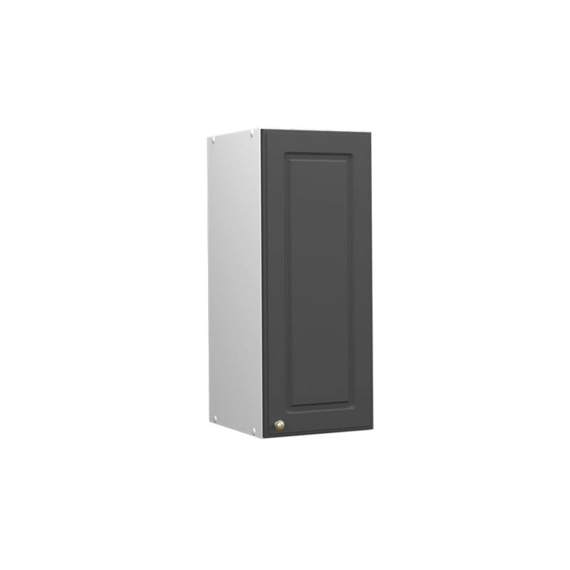 Vicco Badschrank Fame-Line Anthrazit-Gold/Weiß 30 x 72 cm von Vicco