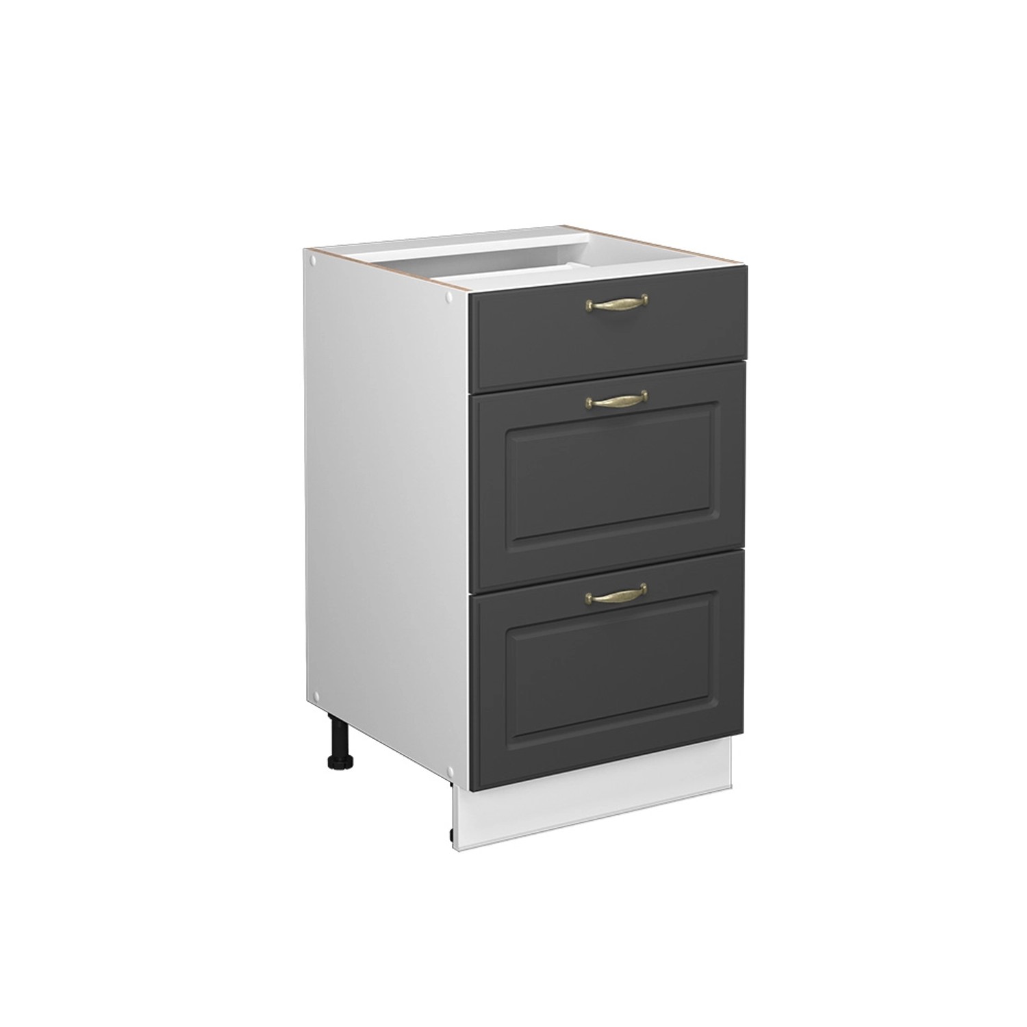 Vicco Badschrank Fame-Line Anthrazit-Gold/Weiß 50 x 82 cm ohne Arbeitsplatte Vicco Badschrank Fame-Line Anthrazit-Gold/Weiß 50 x 82 cm ohne Arbeitsplatte von Vicco
