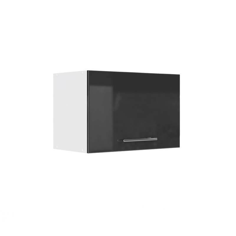 Vicco Badschrank Fame-Line Anthrazit Hochglanz/Weiß 60 x 40 cm Flach von Vicco