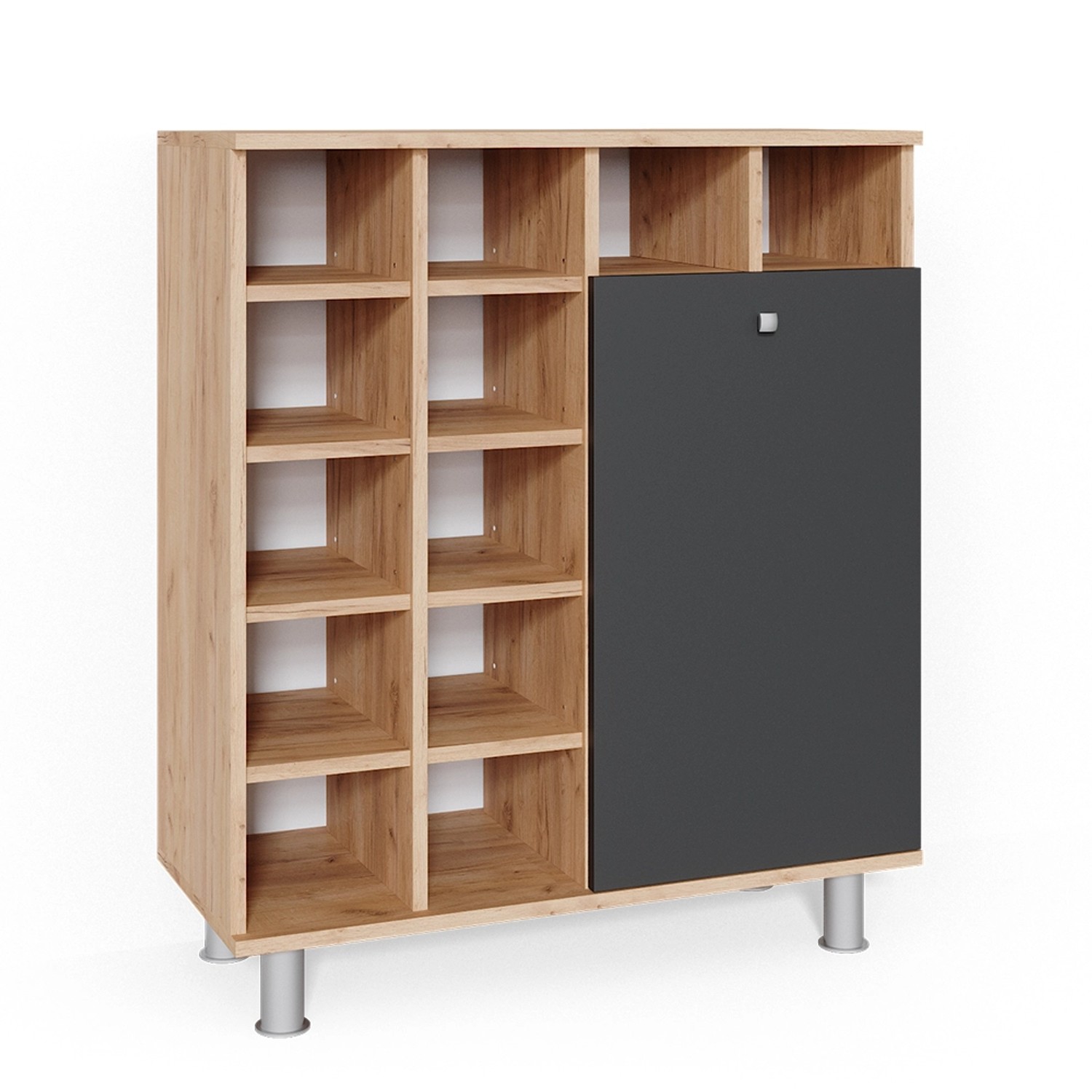 Vicco Badschrank Fynn Anthrazit/Goldkraft Eiche 79 x 92 cm Vicco Badschrank Fynn Anthrazit/Goldkraft Eiche 79 x 92 cm von Vicco