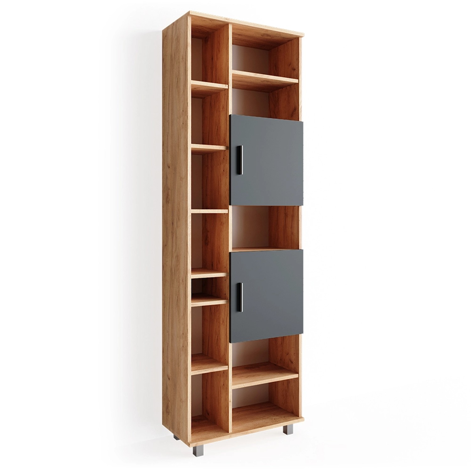 Vicco Badschrank Ilias Eiche/Anthrazit 60 x 190 cm Vicco Badschrank Ilias Eiche/Anthrazit 60 x 190 cm von Vicco