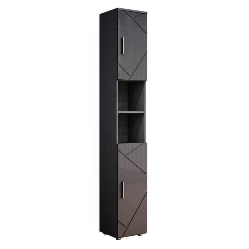 Vicco Badschrank Irma Anthrazit Hochglanz 30 x 192 cm Vicco Badschrank Irma Anthrazit Hochglanz 30 x 192 cm von Vicco