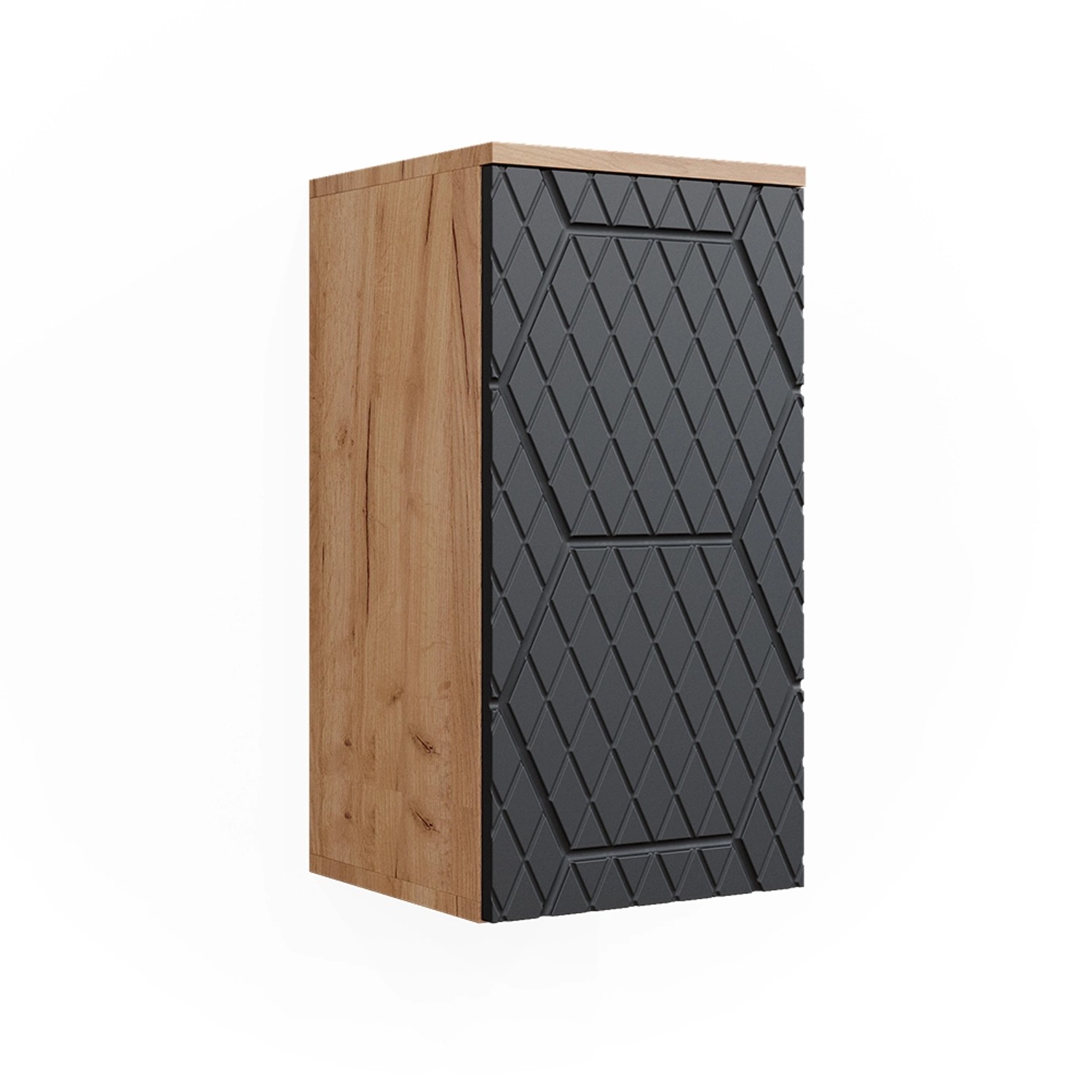 Vicco Badschrank Irma Goldkraft Eiche/Anthrazit 30 x 59 cm 2 Fächer Badezimmer Vicco Badschrank Irma Goldkraft Eiche/Anthrazit 30 x 59 cm 2 Fächer Badezimmer von Vicco