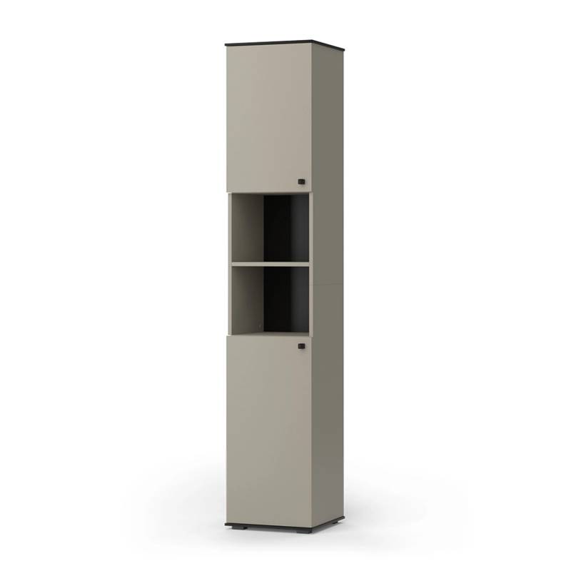 Vicco Badschrank Joli Greige 37 x 192 cm mit 2 Türen von Vicco
