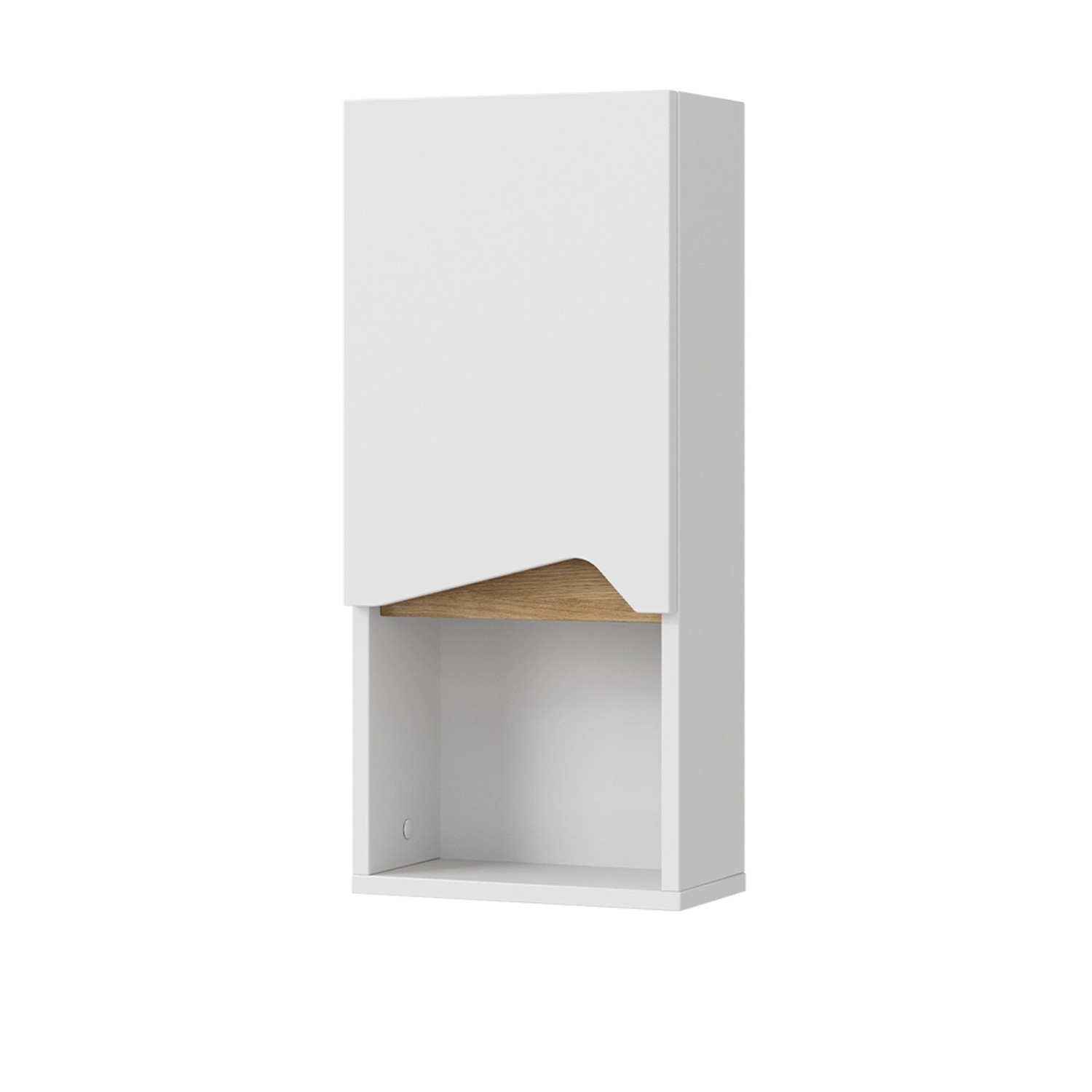 Vicco Badschrank Marelle Weiß/Artisan-Eiche 30 x 67 cm mit Tür und offenem Fach Vicco Badschrank Marelle Weiß/Artisan-Eiche 30 x 67 cm mit Tür und offenem Fach von Vicco