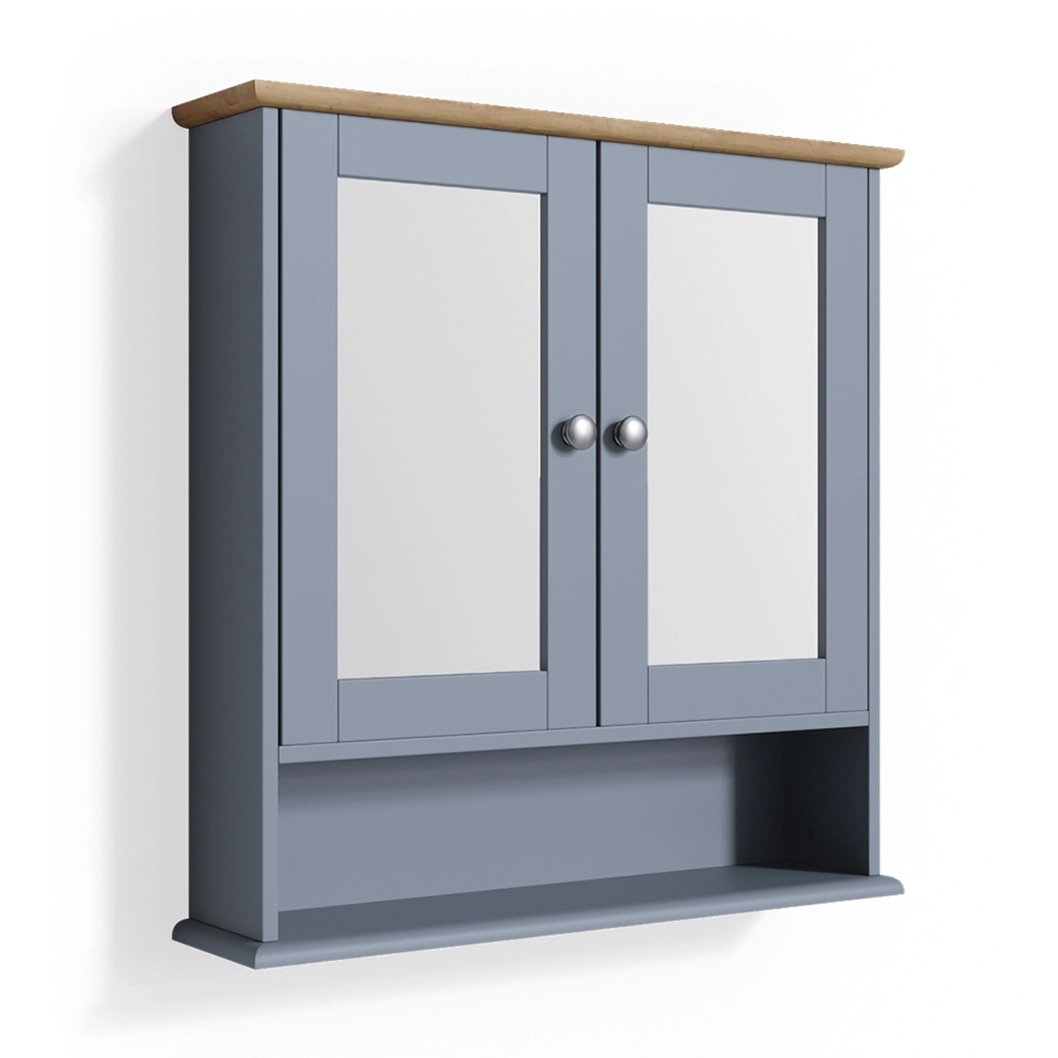 Vicco Badspiegelschrank Bianco Grau 56 x 58 cm Vicco Badspiegelschrank Bianco Grau 56 x 58 cm von Vicco