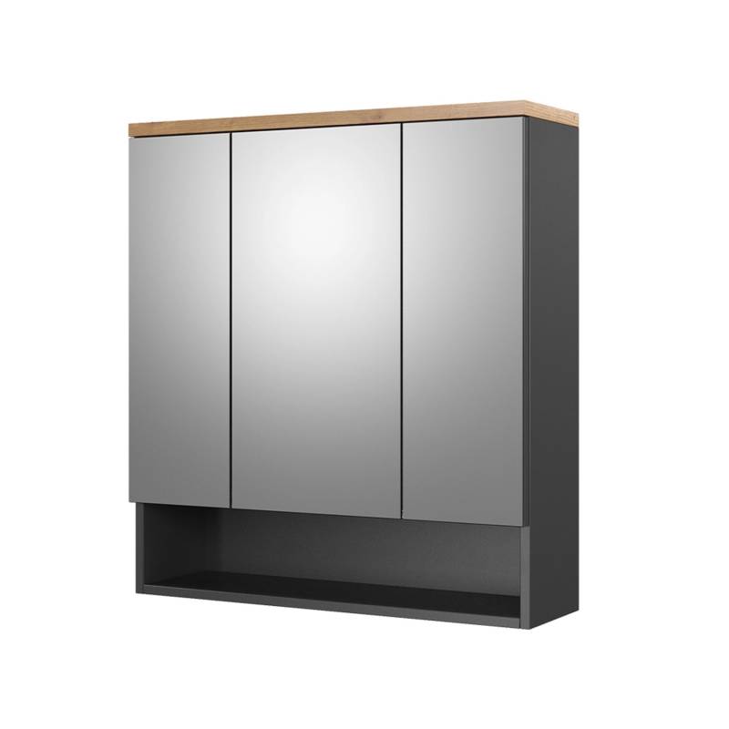 Vicco Badspiegelschrank Eden Anthrazit/Artisan-Eiche 70 x 77 cm Vicco Badspiegelschrank Eden Anthrazit/Artisan-Eiche 70 x 77 cm von Vicco