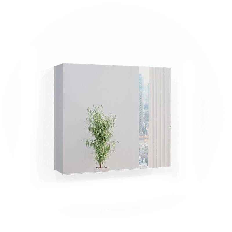 Vicco Badspiegelschrank Kate Weiß/Eiche 67 x 60 cm von Vicco