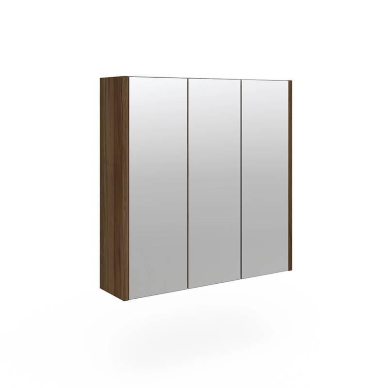 Vicco Badspiegelschrank Majest Anthrazit Hochglanz/Nussbaum 67 x 68 cm Vicco Badspiegelschrank Majest Anthrazit Hochglanz/Nussbaum 67 x 68 cm von Vicco