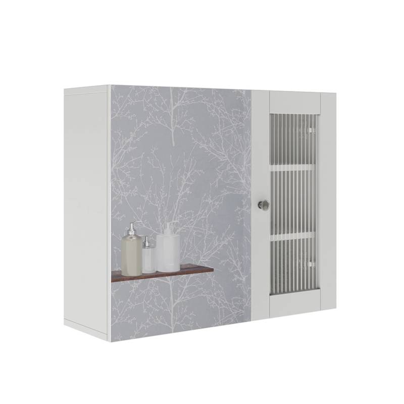 Vicco Badspiegelschrank Malte Weiß 60 x 50 cm mit Spiegel von Vicco