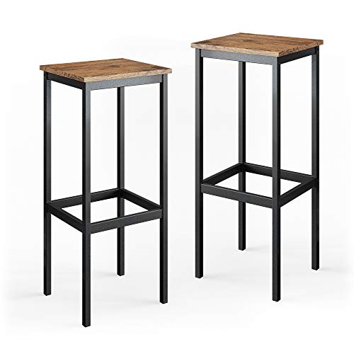 Vicco Barhocker 2er Set Fyrk, Eiche rustikal/Schwarz, 32 x 78 cm 2 Teile Vicco Barhocker 2er Set Fyrk, Eiche rustikal/Schwarz, 32 x 78 cm 2 Teile von Vicco