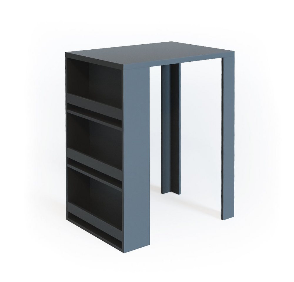 Vicco Bartisch, Anthrazit, 57 x 80 cm von Vicco