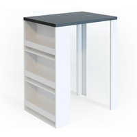 Bartisch , Anthrazit/Weiß, 57 x 80 cm Vicco von Vicco