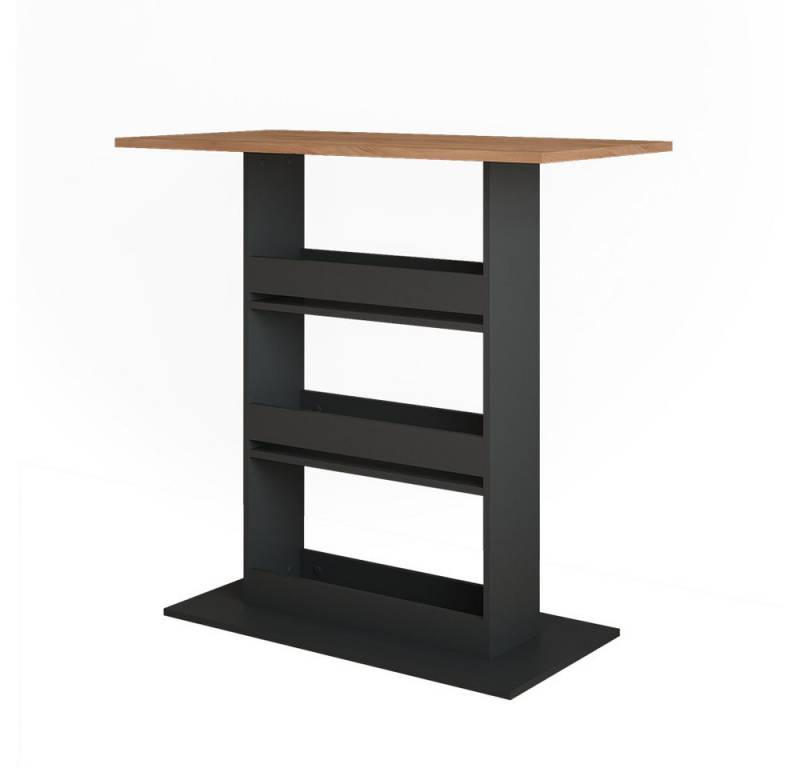 Vicco Bartisch Repose, Goldkraft Eiche/Anthrazit, 110 x 55 cm von Vicco