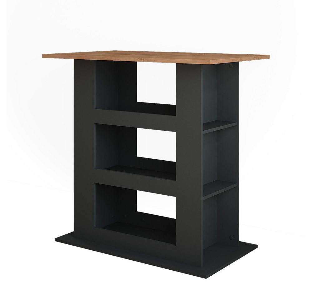 Vicco Bartisch Repose, Goldkraft Eiche/Anthrazit, 110 x 65 cm von Vicco