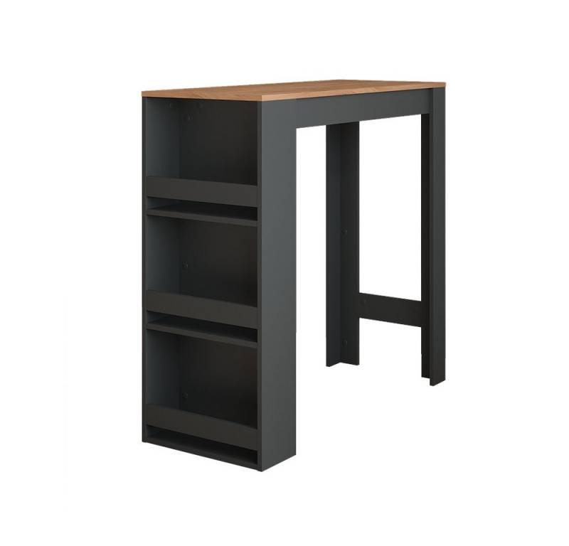 Vicco Bartisch Repose, Goldkraft Eiche/Anthrazit, 45 x 110 cm von Vicco