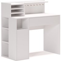 Vicco - Schreibtisch , Weiß, 100 x 50 cm von Vicco