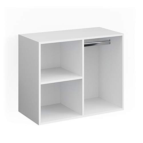 Vicco Anstellschrank Isabelle, Kommodenschrank, Weiß, 80 x 65 cm von Vicco